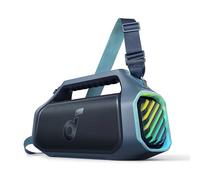 Soundcore Enceinte Bluetooth Boom 2 Plus 140W IPX7 BassUp 2.0 RGB Bleu