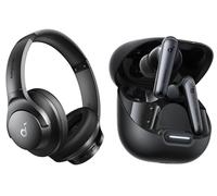 Soundcore Q20i Casque Bluetooth sans Fil reducteur de Bruit Hybride Active, Libery 4 NC Ecouteurs Bluetooth sans Fil (Lot)