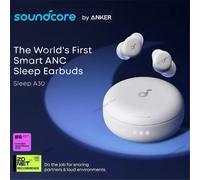 Soundcore Sleep A30 Les premières écouteurs de sommeil ANC intelligents au monde Confort AI Brainwave Audio 9 heures de lecture Écouteurs pour dormir Mist Green