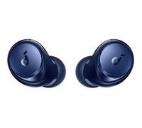 Soundcore Space A40 - Écouteurs sans fil avec micro - intra-auriculaire - Bluetooth - Suppresseur de bruit actif - bleu marine Bleu marine G