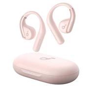 Soundcore AeroFit - Ecouteurs sans fil avec micro - oreille dégagée - montage sur l'oreille - Bluetooth - rose doux