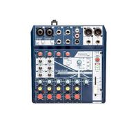 SOUNDCRAFT NOTEPAD-8FX. Table de mixage avec usb et effets lexicon, 6 entrées, 2 sorties.