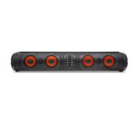 SoundExtreme ECOXGEAR SE26R Barre de son amplifiée 500 W Powersports 8 Haut-parleur Bluetooth rétroéclairé LED Barre de son étanche à la saleté avec support de montage standard