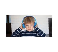 SoundForm Mini - Ecouteurs avec micro - sur-oreille - filaire - jack 3,5mm, USB-C - bleu