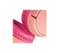 Belkin SoundForm Mini - Écouteurs avec micro - sur-oreille - filaire - jack 3,5mm, USB-C - rose Rose G