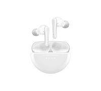 Belkin Écouteurs True Wireless SoundForm Rhythm – ANC, Micro, USB-C, 28 h, IPX5, Bluetooth, Blanc