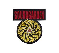 Soundgarden Red Gold Us Grunge Band Écusson Patch en fer brodé sur accessoire