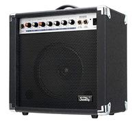 Soundking AK20-GR Ampli Guitare 60W, Égaliseur 3 Bandes, Haut-Parleur 8", 2 Canaux (Clean & Overdrive), Sortie Casque, Connexion Haut-Parleur, Coins de Protection Robustes.