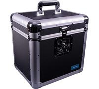 Flight-case noir pour 70 Albums 33 Tours - SoundLab G073GB Noir