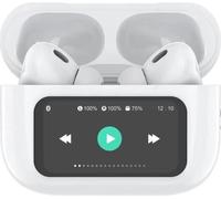 SoundLED Oreillette Bluetooth True Wireless avec indicateur LED ANC & ENC Blanc