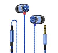 SoundMAGIC E10 Écouteurs filaires, sans Micro, Hi-FI, Jack 3,5 mm, Bleu