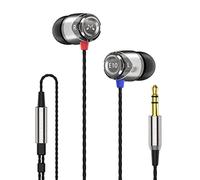 SoundMagic – Écouteur intra-auriculaire E10 – Filaire, isolation de bruit – Noir/Argenté