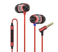SoundMAGIC E10C Écouteurs filaires, Micro, Hi-FI, 3,5 mm, Rouge