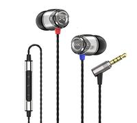 SoundMAGIC E10C Écouteurs intra auriculaires smartphone écouteurs haute fidélité Oreillettes Réduction de Bruit avec micro et télécommande pour audiophiles - Gunmetal