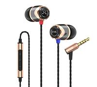 SoundMAGIC E10C Écouteurs intra auriculaires smartphone écouteurs haute fidélité Oreillettes Réduction de Bruit avec micro et télécommande pour audiophiles - Or