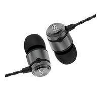 SoundMAGIC E50 Écouteurs filaires Intra-Auriculaires, sans Microphone, Hi-FI, à Isolation phonique, idéal pour contrôle sonore, Port Confortable, Gris Acier