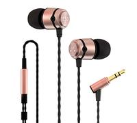 SoundMAGIC E50 Écouteurs filaires Intra-Auriculaires, sans Microphone, Hi-FI, à Isolation phonique, idéal pour contrôle sonore, Port Confortable, Noir et doré