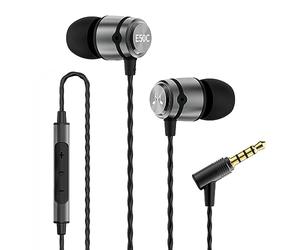 SoundMAGIC E50C Écouteurs filaires, Micro, Monitorage, 3,5 mm, Gunmetal