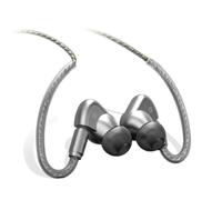 SoundMAGIC E90C écouteurs filaires avec Microphone - Coaxial Dual Driver in Ear Monitor écouteurs HiFi stéréo Crochets Auriculaires IEM avec câble détachable pour Musicien Audiophile