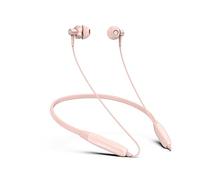 SoundMAGIC S20BT Écouteurs Bluetooth sans fil Hi-Fi stéréo avec microphone, écouteurs de sport légers, longue durée de lecture, rose