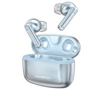 SoundMAGIC T80BT ANC Écouteurs sans fil avec audio haute résolution, suppression active du bruit, clarté d'appel ENC, 20 heures de lecture, étanchéité IPX5, ajustement ultra confortable pour le sport