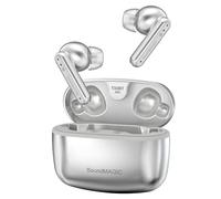 SoundMAGIC T80BT Écouteurs True Wireless, ANC, Son HiFi, Appels HD, Argent