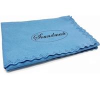 Soundman® Chiffon de polissage en microfibre pour instruments à vent (saxophone, trompette, flûte, clarinette, corneton, hautbois, corne, baryton, corne ténor, euphonium, tuba, etc.)