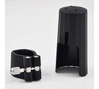 Soundman® Ligature en Cuir + Couvre-Bec pour Clarinette (Système Boehm + Système Allemand)