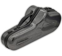 Soundman Mallette en fibre de verre pour saxophone alto - Maintien stable avec poids minimum - Mallette pour saxophone alto avec fonction sac à dos et serrure à combinaison - Mallette pour saxophone