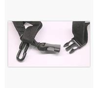 Soundman® Sangle de Saxophone, Bandoulière Rembourrée en Cuir, Ajustable, Ceinture Harness Universelle pour Saxo (Taille M: 150-175 cm)