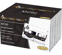 soundmaster Cassette audio 90 min jeu de 5