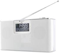 Soundmaster Radio de table DAB700WE - DAB+, FM, Bluetooth, USB, mains-libres, micro - Blanc