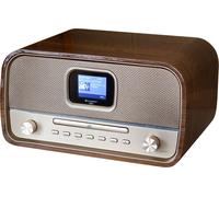 Soundmaster DAB970BR Centre de musique nostalgique avec DAB+, CD, Bluetooth, écran couleur