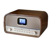Soundmaster DAB970BR1 Chaîne stéréo compacte rétro Hi-FI Dab+ FM Lecteur CD MP3 USB Bluetooth Streaming Écran Couleur