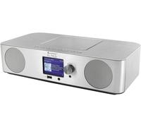 soundmaster EliteLine Chaîne stéréo AUX, Bluetooth, CD, DAB+, WiFi, FM, MP3, radio internet, avec télécommande, Spotify, fonction réveil 2 x 15 W noir