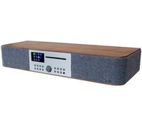 soundmaster EliteLine Chaîne stéréo WiFi, USB, FM, DAB+, CD, Bluetooth, DAB, DLNA, AUX, radio internet, LAN, MP3, compatible DLNA, avec télécommande,