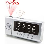 Soundmaster FUR6100SI Radio-réveil FM avec projection et double alarme