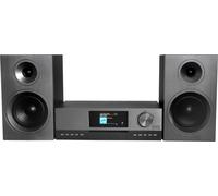 Soundmaster ICD5000SW Chaîne hi-fi Home-Audio 50 W Aluminium Gris