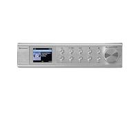 Soundmaster IR1500SI - Radio de Cuisine avec Radio Internet WLAN, Radio dab plus, Radio FM - RDS, Réception Bluetooth, 100 mémoires favorites, Lecteur Réseau UPnP, Sleep/snooze et minuterie de cuisson