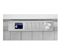 Soundmaster Radio de cuisine IR1500SI – Internet (WLAN), DAB+, FM RDS, Bluetooth, 100 présélections