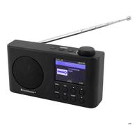 soundmaster IR6500SW Radio de table Internet Internet DAB+ FM Bluetooth USB WiFi radio internet rechargeable noir