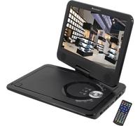 Soundmaster PDB1910SW Lecteur de DVD portable avec tuner DVB-T2 HD, écran 10.1" et 300 jeux