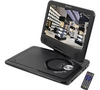 Soundmaster PDB1910SW Lecteur DVD/Blu-Ray portable Lecteur DVD portable Convertible 25,6 cm (10.1") 1024 x 600 pixels Noir