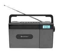 Soundmaster Radio CD RCD1170SW avec batterie et Bluetooth, USB MP3 | Très compact, portable, idéal pour les déplacements