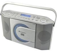Soundmaster RCD1770SI Radio portable avec lecteur CD numérique DAB+ USB MP3 Prise casque Horloge