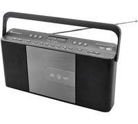 soundmaster RCD1870SW Radio-Lecteur CD Dab+, FM AUX, CD, Dab+, MP3, FM Gris, Noir