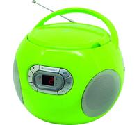 Soundmaster SCD2120GR Radio avec Lecteur CD Boombox Radio FM et Fonction Livre Audio