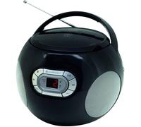 soundmaster SCD2120SW Radio-lecteur CD FM AUX, CD noir