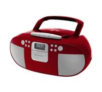 Soundmaster Soundmaster Boombox DAB+ SCD7800RO rouge CD MP3 USB cassette Quantité:1