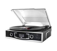 soundmaster PL590SW Chaîne stéréo Lecteur de disque, DAB+, FM, AUX, USB, fonction enregistrement noir